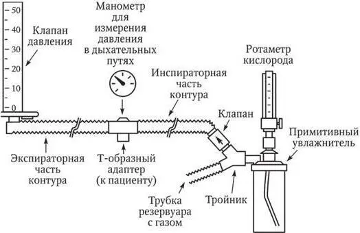 Рис 18 Схематическое представление дыхательного контура в котором - фото 42