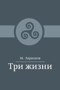 М. Ларионов Три жизни (сборник) обложка книги