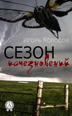 Игорь Колосов Сезон исчезновений обложка книги