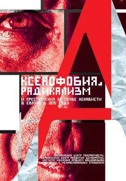 Валерий Энгель Ксенофобия, радикализм и преступления на почве ненависти в Европе в 2015 году обложка книги