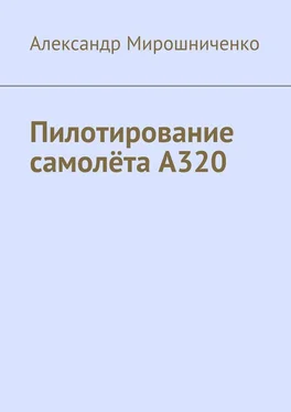 Александр Мирошниченко Пилотирование самолёта А320 обложка книги