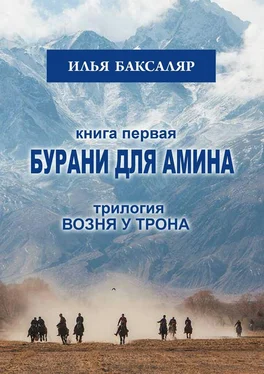 Илья Баксаляр Бурани для Амина. Трилогия «Возня у трона» обложка книги