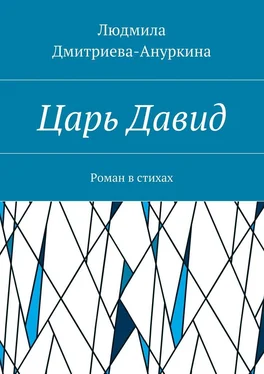 Людмила Дмитриева-Ануркина Царь Давид. Роман в стихах обложка книги