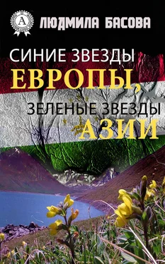 Людмила Басова Синие звезды Европы, зеленые звезды Азии обложка книги