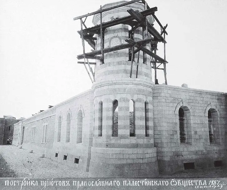 Возведение угловой башни Сергиевского подворья ГМИР 14 мая 1886 г участок - фото 8