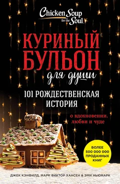 Эми Ньюмарк Куриный бульон для души. 101 рождественская история о вдохновении, любви и чуде обложка книги