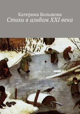 Катерина Большова Стихи в альбом ХХI века обложка книги