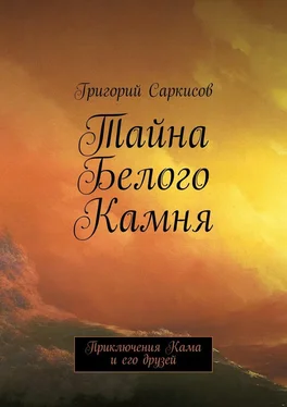 Григорий Саркисов Тайна Белого Камня. Приключения Кама и его друзей обложка книги