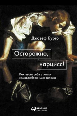 Джозеф Бурго Осторожно, нарцисс! Как вести себя с этими самовлюбленными типами обложка книги