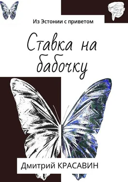 Дмитрий Красавин Ставка на бабочку. Из Эстонии с приветом обложка книги