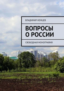 Владимир Немцев Вопросы о России. Свободная монография обложка книги