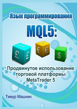 Тимур Машнин Язык программирования MQL5: Продвинутое использование торговой платформы MetaTrader 5 обложка книги