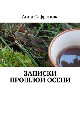 Анна Сафронова Записки прошлой осени обложка книги