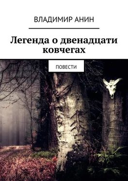 Владимир Анин Легенда о двенадцати ковчегах. повести обложка книги