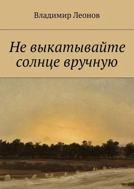 Владимир Леонов Не выкатывайте солнце вручную обложка книги