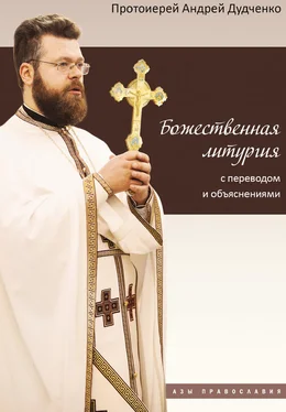 Андрей Дудченко Божественная литургия с переводом и объяснениями обложка книги