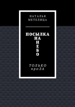 Наталья Метелица Посылка на небо. Только про-ЗА обложка книги