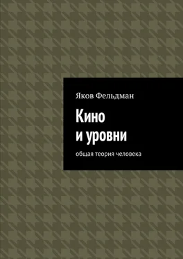 Яков Фельдман Кино и уровни. Общая теория человека обложка книги