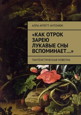 Алла Антонюк «Как отрок зарею лукавые сны вспоминает…». Пантеистическая новелла обложка книги