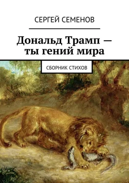 Сергей Семенов Дональд Трамп – ты гений мира. Сборник стихов обложка книги