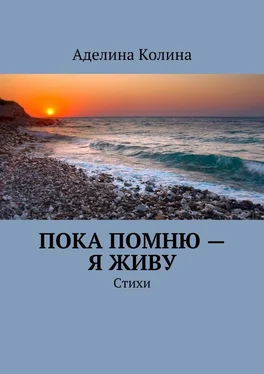 Аделина Колина Пока помню – я живу. Стихи обложка книги