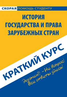 Коллектив авторов История государства и права зарубежных стран. Краткий курс обложка книги