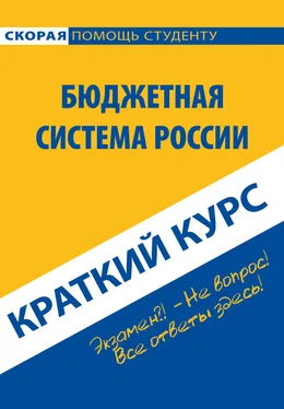 В. Свищева Бюджетная система России. Краткий курс обложка книги