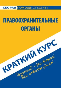 Коллектив авторов Правоохранительные органы. Краткий курс обложка книги