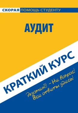 Коллектив авторов Аудит. Краткий курс обложка книги