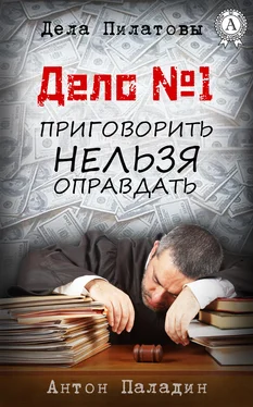 Антон Паладин Дело № 1. Приговорить нельзя оправдать обложка книги