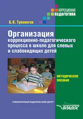 Борис Тупоногов - Организация коррекционно-педагогического процесса в школе для слепых и слабовидящих детей. Методическое пособие