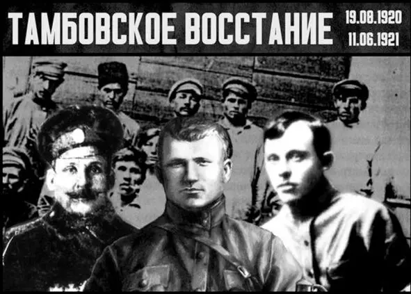 Введение Крестьянское движение в Тамбовской губернии в начале 1920х годов - фото 1