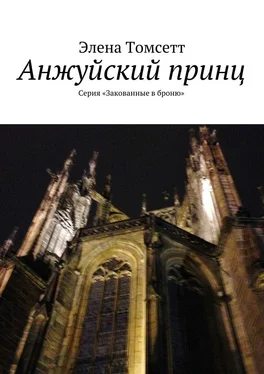 Элена Томсетт Анжуйский принц. Серия «Закованные в броню» обложка книги