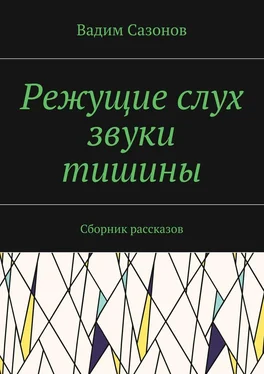 Вадим Сазонов Режущие слух звуки тишины. Сборник рассказов обложка книги