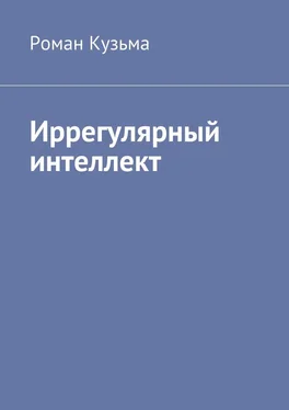 Роман Кузьма Иррегулярный интеллект обложка книги