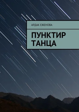 Ардак Еженова Пунктир танца обложка книги