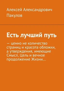 Алексей Пакулов Есть лучший путь обложка книги