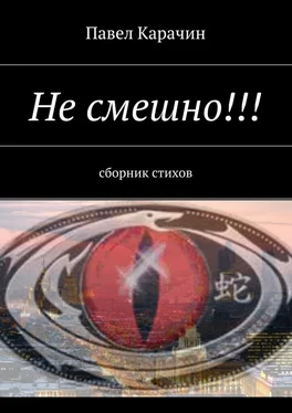 Павел Карачин Не смешно!!! сборник стихов обложка книги