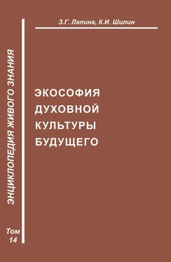 З. Лапина Экософия духовной жизни будущего обложка книги