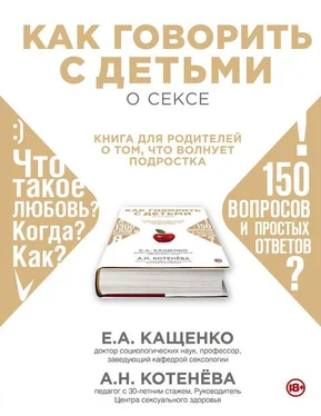 Анна Котенёва Как говорить с детьми о сексе. Книга для родителей о том, что волнует подростка обложка книги