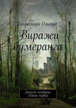 Златомира Ольгерд Виражи бумеранга. Записки колдуньи. Книга первая обложка книги