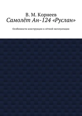 В. Корнеев Самолёт Ан-124 «Руслан». Особенности конструкции и лётной эксплуатации обложка книги