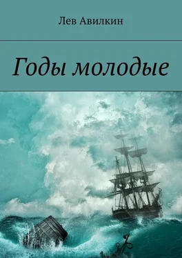 Лев Авилкин Годы молодые обложка книги