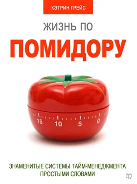 Кэтрин Грейс Жизнь по помидору. Знаменитые системы тайм-менеджмента простыми словами обложка книги