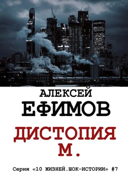 Алексей Ефимов Дистопия М. обложка книги