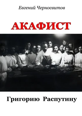 Евгений Черносвитов Акафист Григорию Распутину обложка книги