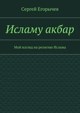 Сергей Егорычев Исламу акбар. Мой взгляд на религию Ислама обложка книги