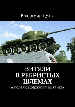 Владимир Дулга Витязи в ребристых шлемах. А поле боя держится на танках обложка книги