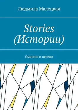 Людмила Малецкая Stories (Истории). Смешно и весело обложка книги