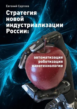 Евгений Сергеев Стратегия новой индустриализации России: автоматизация, роботизация, нанотехнологии обложка книги